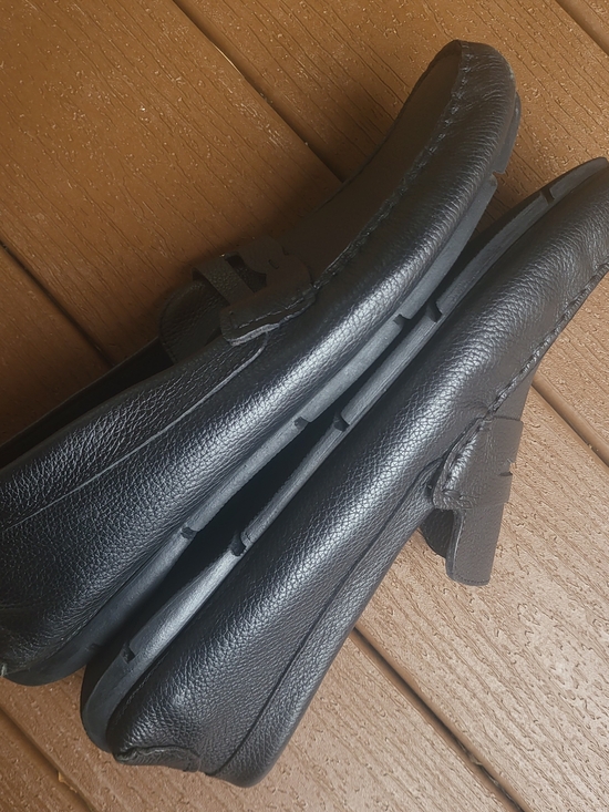 marc joseph mens shoes driving Loafers Size 11 Black Leather Slip Ons main image 5